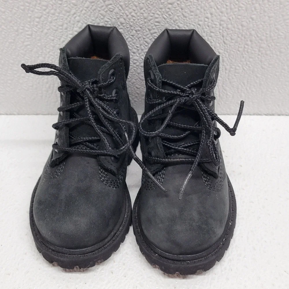 Timberland Toddler Waterproof Size 5 Black Boots 6